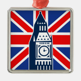 London Calling Metalen Ornament