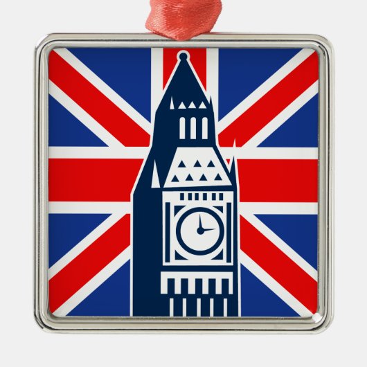 London Calling Metalen Ornament (Voorkant)
