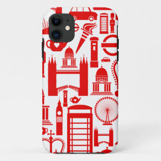 London Calling Retro Grafisch Case-Mate iPhone Case
