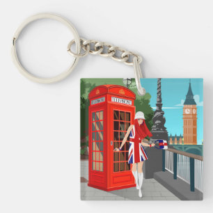 London Calling Sleutelhanger