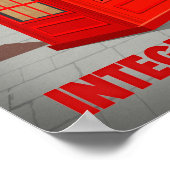 London Calling Small Poster (Hoek)