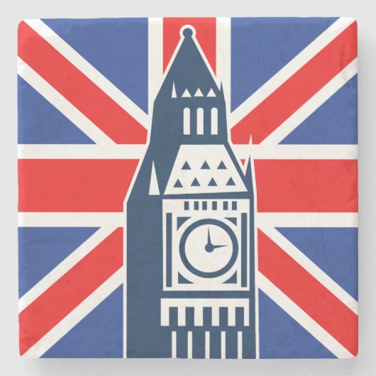 London Calling Stenen Onderzetter (Voorkant)