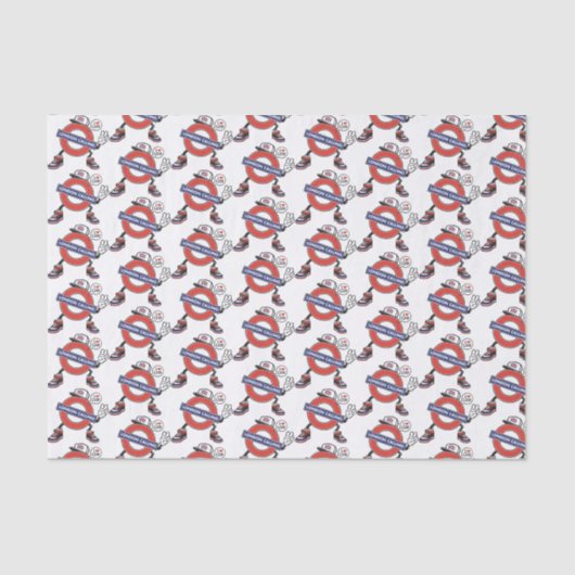 London Calling Tissuepapier (Voorkant)