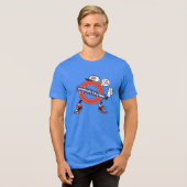 London Calling Tri-Blend Shirt (Voorkant volledig)