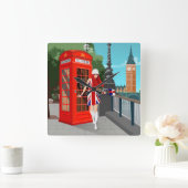 London Calling Vierkante Klok (Huis)