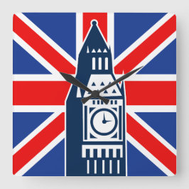 London Calling Vierkante Klok