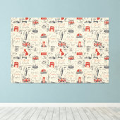 London Canvas Print (Insitu (Houten vloer))