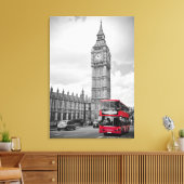 London Canvas Print (Insitu (Woonkamer))