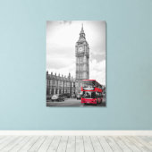London Canvas Print (Insitu (Houten vloer))