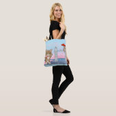 London Cat Tote Bag (Op model)