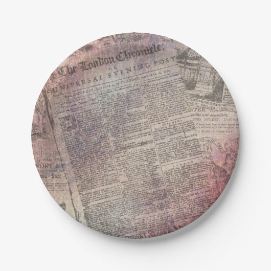 London Chronicle Newspapers Advertentie Papieren Bordje (Voorkant)