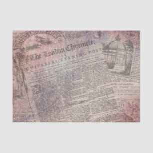 London Chronicle Newspapers Advertentie Tissuepapier