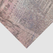  London Chronicle Newspapers Advertentie Tissuepapier (Detail)