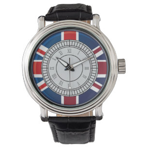 London City Big Ben Clock Face Watch Horloge