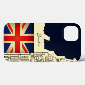 London City Big Ben Great Britain Flag Case-Mate iPhone Case (Achterkant (horizontaal))