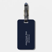 London City Big Ben Union Jack Flag Bagagelabel (Achterkant verticaal)