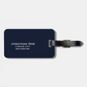 London City Big Ben Union Jack Flag Bagagelabel (Achterkant horizontaal)