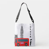 London City Crossbody Tas (Achterkant)