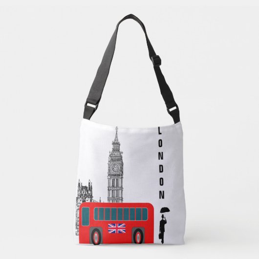 London City Crossbody Tas (Voorkant)
