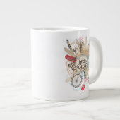 London City Doodle Art Grote Koffiekop (Voorkant rechts)