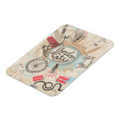 London City Doodle Art Magneet (Linkerzijde)