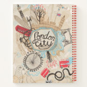 London City Doodle Art Notitieboek (Achterkant)