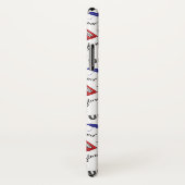 London City Doodles Patroon Case-Mate iPhone Case (Achterkant / rechts)