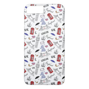 London City Doodles Pattern Case-Mate iPhone Case