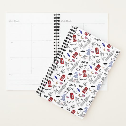 London City Doodles Pattern Planner (Display)