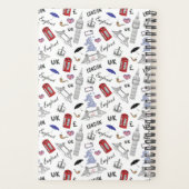 London City Doodles Pattern Planner (Achterkant)