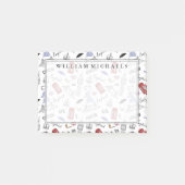 London City Doodles Pattern Post-it® Notes (Voorkant)