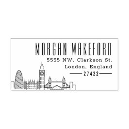 London City | Gepersonaliseerd zelfinkend stempel