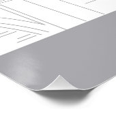 London City Girl met Pink Phone Box Poster (Hoek)