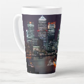 London City Night Skyline UK British Travel Latte Mok (Linkerhoek)