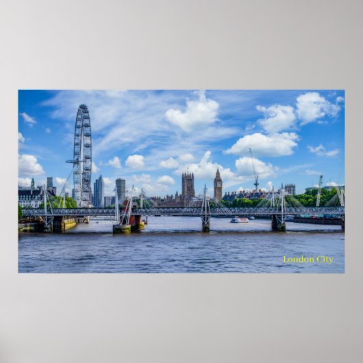 London City Poster (Voorkant)
