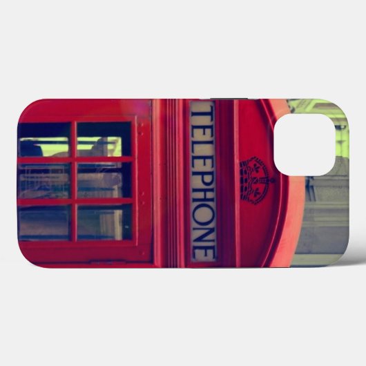  London City Red Public Telefoon Booth Case-Mate iPhone Case (Achterkant (horizontaal))