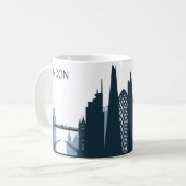 London City Skyline Koffiemok (Voorkant links)