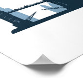 London City Skyline Poster (Hoek)