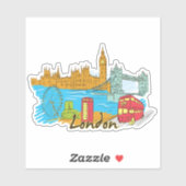 London City Sticker (Vel)