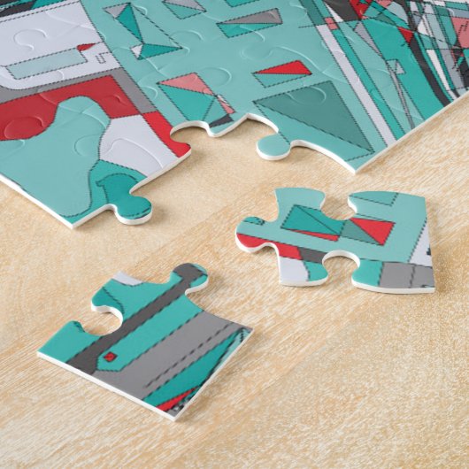 London City Structure Map Legpuzzel (Zijkant)