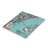 London City Structure Map Tegeltje (Zijkant)