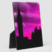 London City Sunset Fotoplaat (Zijkant)