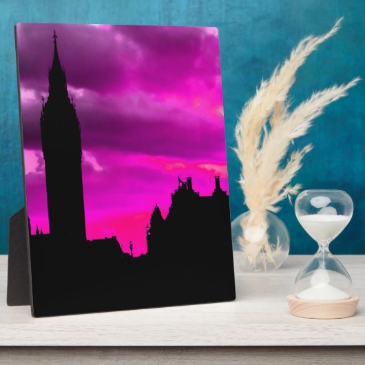 London City Sunset Fotoplaat (Zijkant)