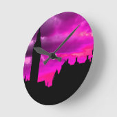 London City Sunset Ronde Klok (Hoek)