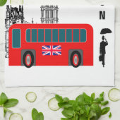 London City Theedoek (Gevouwen)