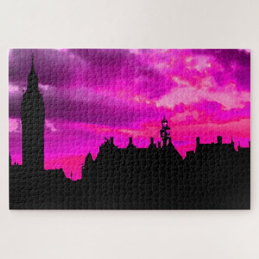 London City Travel Art Photography Legpuzzel (Horizontaal)