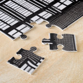 London Cityscape Black en White Legpuzzel (Zijkant)