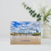 London Cityscape Briefkaart (Staand voorkant)
