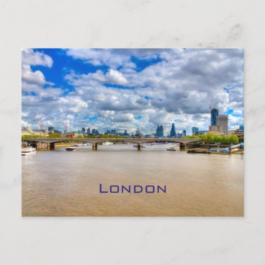 London Cityscape Briefkaart (Voorkant)