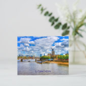 London Cityscape Briefkaart (Staand voorkant)